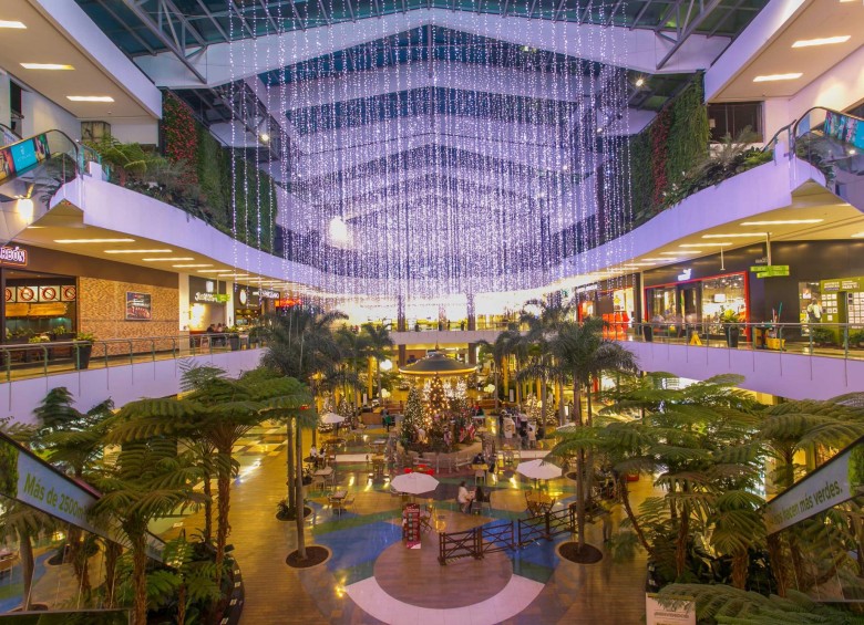 El parque comercial espera superar el 85 % de visitantes durante diciembre. FOTO CORTESÍA