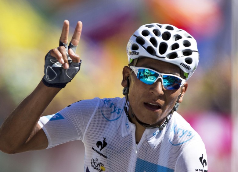 Nairo viene de ser segundo en el Tour de Francia. FOTO ARCHIVO