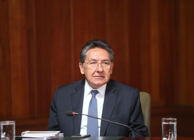 Néstor Humberto Martínez lleva dos años como fiscal general, aún tiene dos más por delante. FOTO COLPRENSA