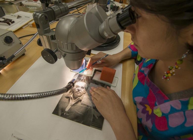 La Universidad de Texas (UT) en Austin abrió este miércoles para la investigación el archivo personal del nobel Gabriel García Márquez, comprado a la familia del escritor en 2014 por 2,2 millones de dólares. FOTO REUTERS
