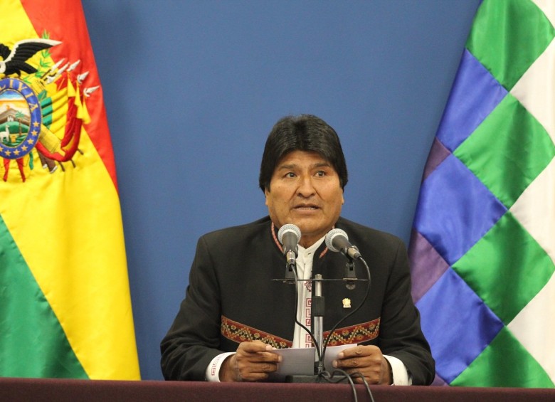 Evo Morales, presidente de Bolivia. FOTO: EFE