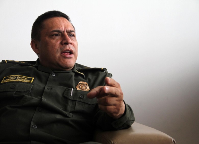 El general (r) Humberto Guatibonza estuvo durante 35 años en la institución. Su último cargo fue en la Regional 6. FOTO colprensa