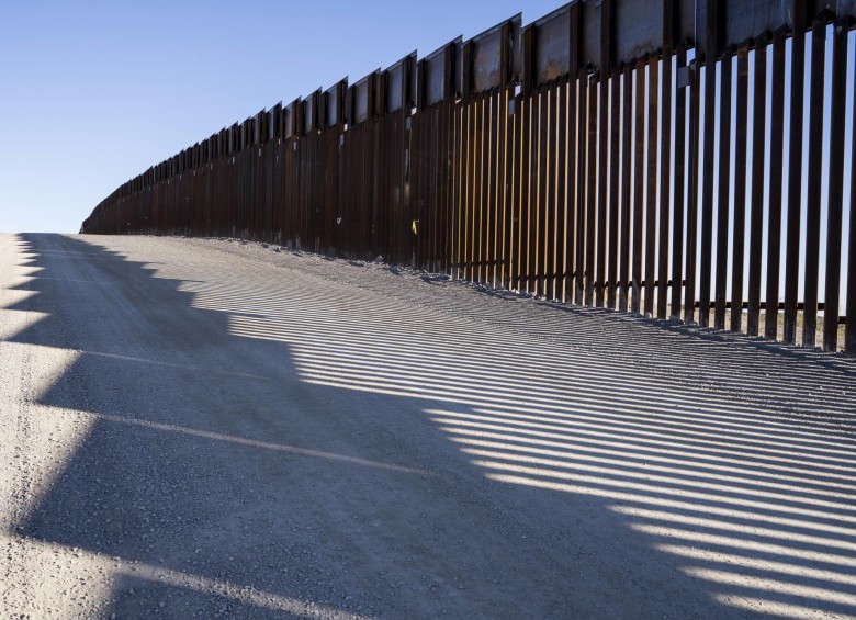 Frontera de Estados Unidos y México. FOTO: AFP