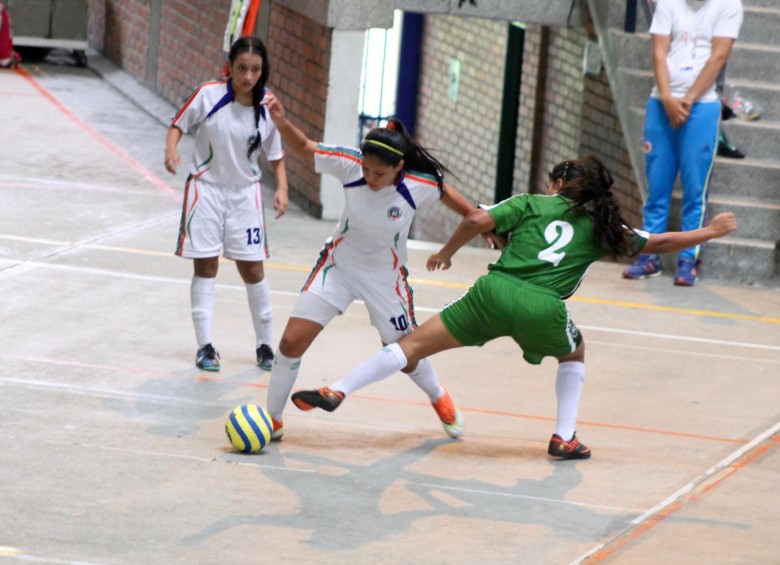 El fútbol sala tiene en niñas de Nariño y varones de Santander a los representantes de Colombia. FOTO cortesía Juegos Supérate.