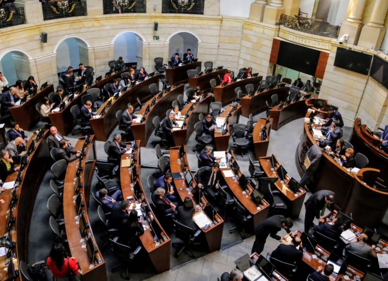 El presidente electo, Iván Duque, tendrá la coalición más grande de la historia reciente del Congreso. Solo estarían en oposición los congresistas del Verde, el Polo y Decentes. FOTO COLPRENSA