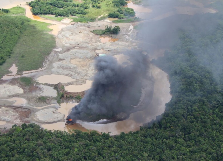 Nuevo golpe a la minería ilegal en Chocó