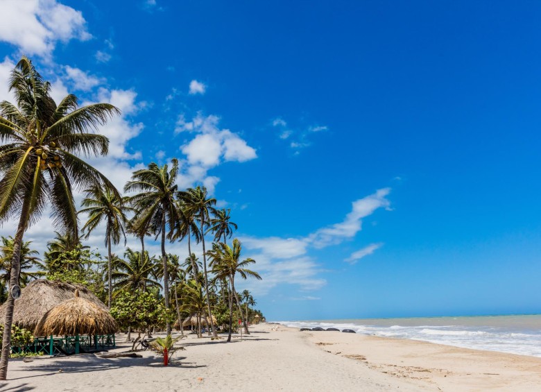 Según la guía de viajes Lonely Planet, Palomino “es una de las playas más perfectas de Colombia” y tiene un ambiente mochilero difícil de encontrar en esa costa del Atlántico. FOTOs sstock