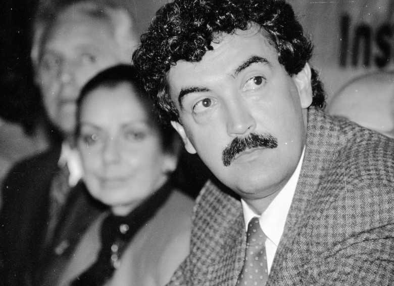 Bernardo Jaramillo Ossa, candidato presidencial y dirigente de la Unión Patriótica asesinado el 22 de marzo de 1990. Foto: archivo Colprensa.