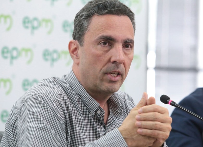 Jorge Londoño de la Cuesta, gerente de EPM. FOTO CORTESÍA