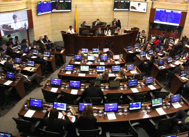 Plenaria del Senado escuchó a los candidatos de la Corte Constitucional. FOTO COLPRENSA