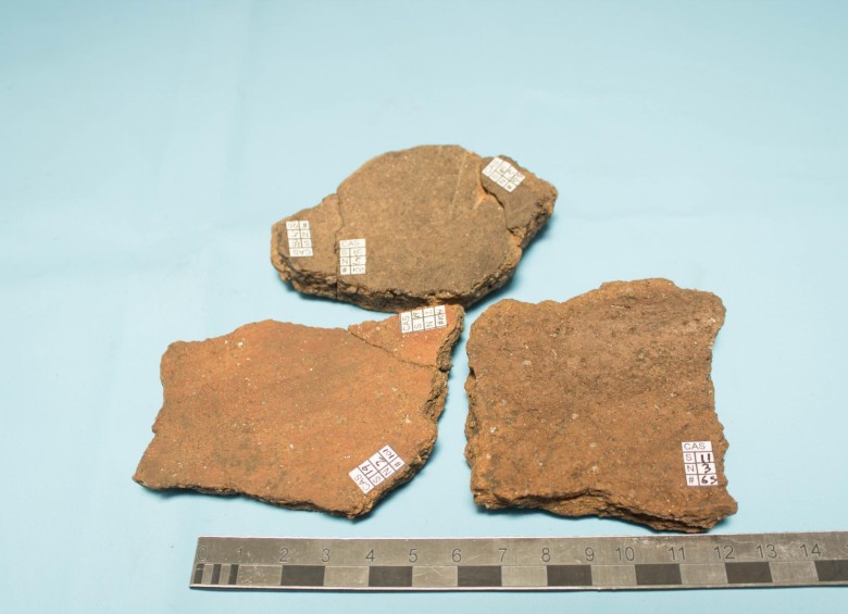 Las piezas podrían ser de un período de tiempo entre los años 200 a.C. y los 800 d.C. FotoS EYC GLOBAL
