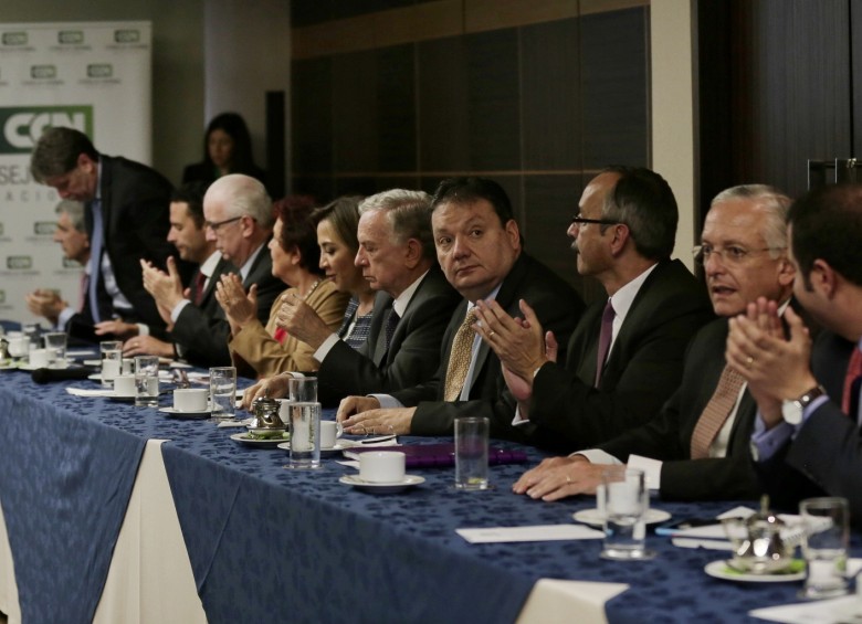 Gobierno y el Consejo Gremial Nacional se reunieron en días pasados a hablar sobre la Ley de Financiamiento. FOTO Colprensa
