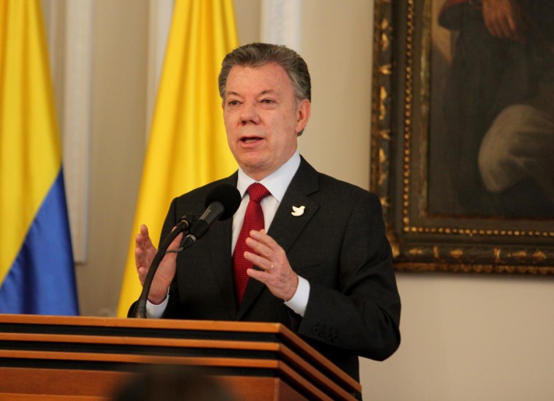 El presidente Santos viajaría a Europa. Foto: Archivo