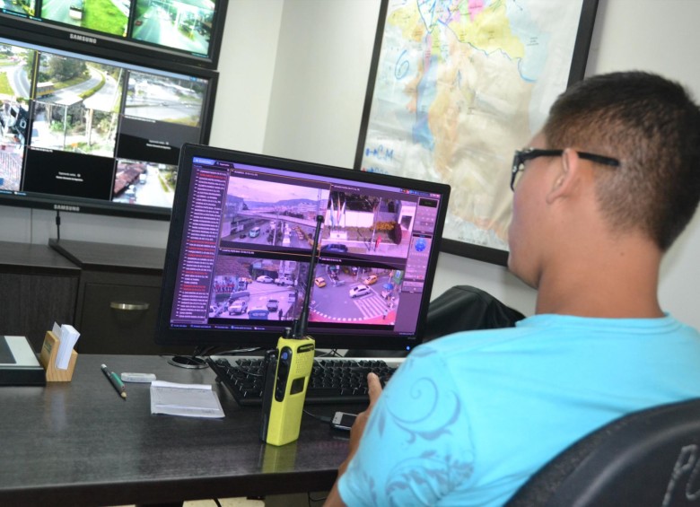 Sabaneta cuenta con siete cuadrantes de Policía y uno de los centros de monitoreo más modernos del país. FOTO cortesía
