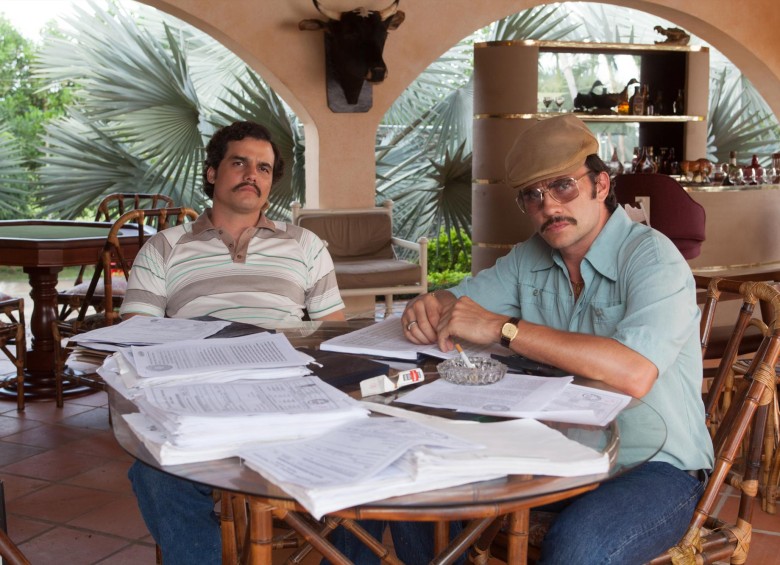 Narcos, la serie sobre Pablo Escobar que emite Netflix. FOTO CORTESÍA