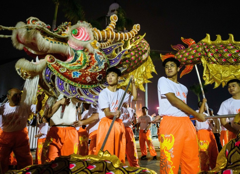 Los chinos dicen este es uno de los mejores años del zodiaco de ese país. FOTO AFP