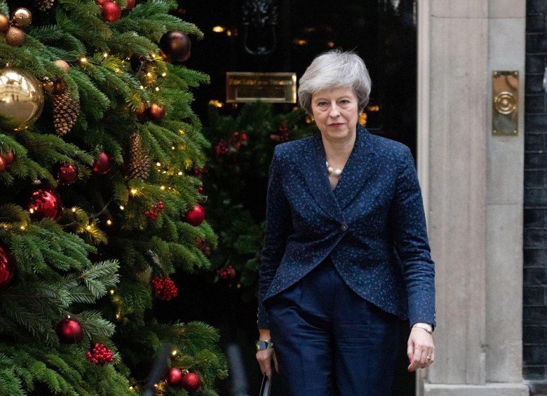 Theresa May, actual primera ministra británica, fue designada en 2016 tras la renuncia de David Cameron, como una opción pragmática para negociar el Brexit con la Unión Europea. FOTO EFE