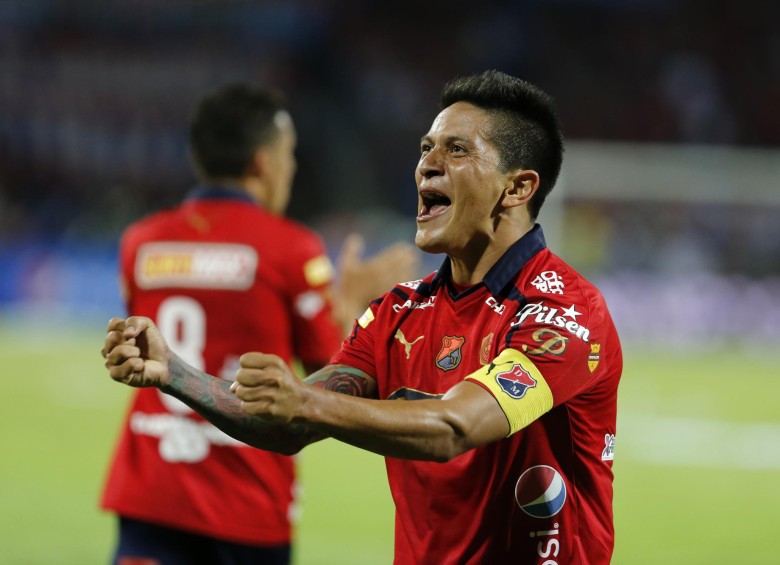 Germán Ezequiel Cano anotó el primer gol del encuentro a los 37 minutos del primer tiempo. FOTO JUAN ANTONIO SÁNCHEZ.