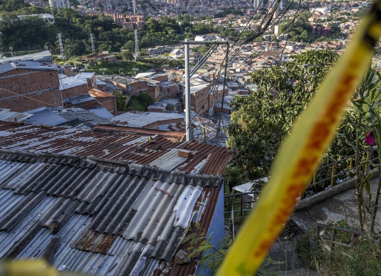 Panorámica de la comuna 13 de Medellín. Foto: Santiago Mesa Rico