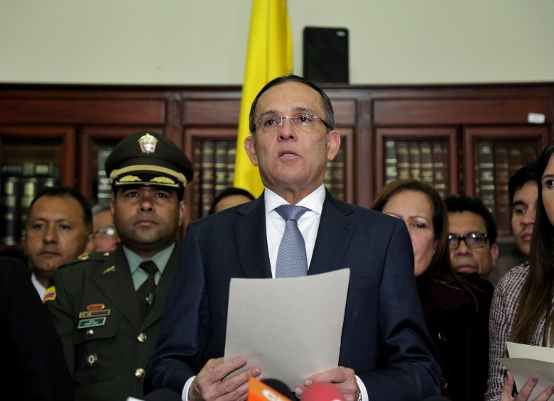 Efraín Cepeda, presidente del Senado, deberá enviar a sanción presidencial las Circunscripciones de Paz. FOTO Colprensa