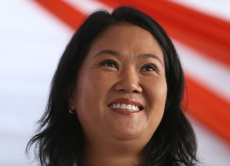 La candidata presidencial peruana Keiko Fujimori calificó hoy de “guerra sucia” a una información difundida el domingo sobre una investigación de la DEA. FOTO AP