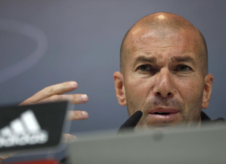 Zidane manifestó que su equipo hizo las cosas bien y merece estar en las semifinales de la Champions. FOTO EFE