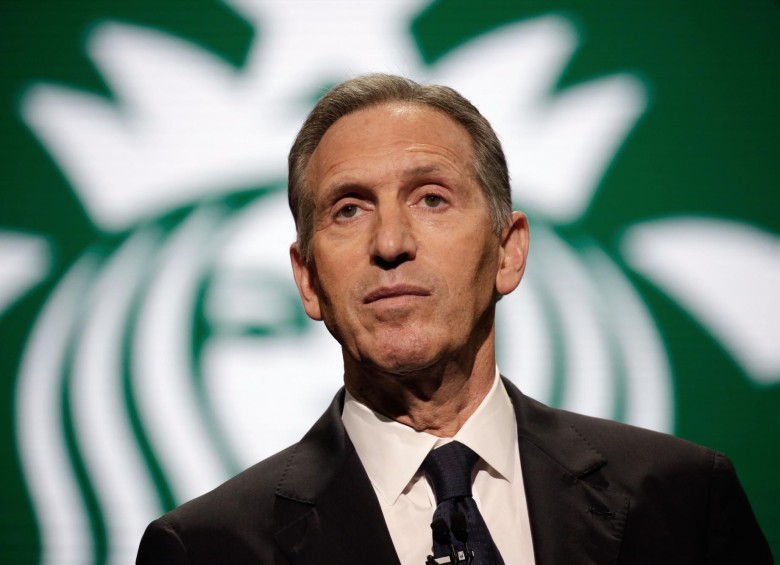 Howard Schultz, actual CEO de Starbucks. FOTO: AFP