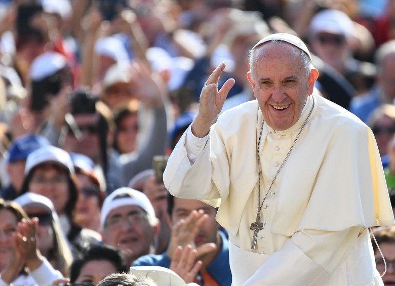 El Vaticano informó este jueves de que “no hay confirmado ningún viaje a Colombia el año que viene” del Papa Francisco. FOTO AP