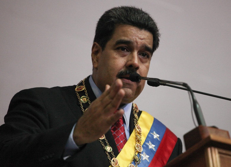 Presidente de Venezuela, Nicolás Maduro. FOTO COLPRENSA