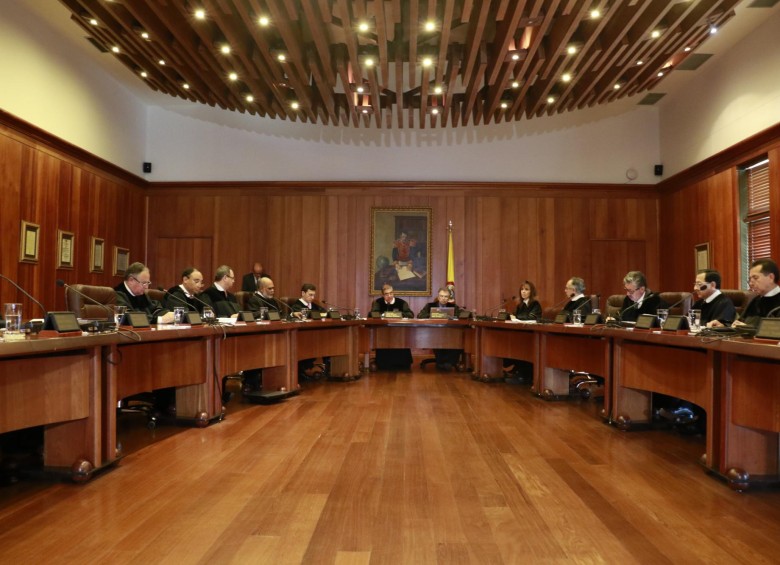Sala plena del Consejo de Estado. FOTO COLPRENSA