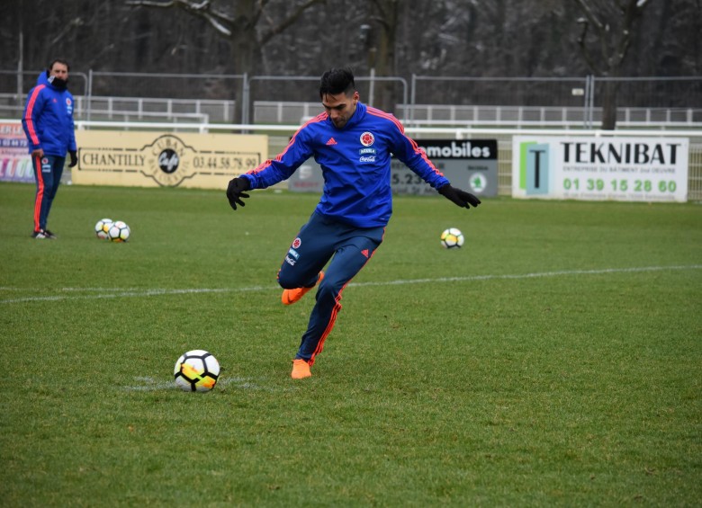 Falcao no escatima esfuerzos, ni con su club ni con la Selección para llegar en óptimas condiciones al Mundial. FOTO cortesía fcf