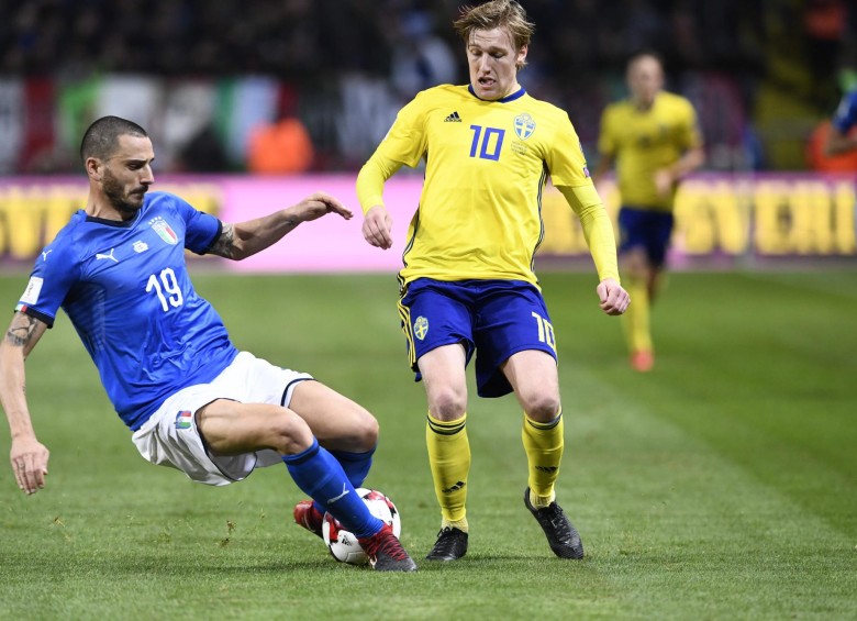 Italia no encadena buenas actuaciones y ahora está en desventaja en la serie contra Suecia. La vuelta, el lunes en Turín. FOTO afp