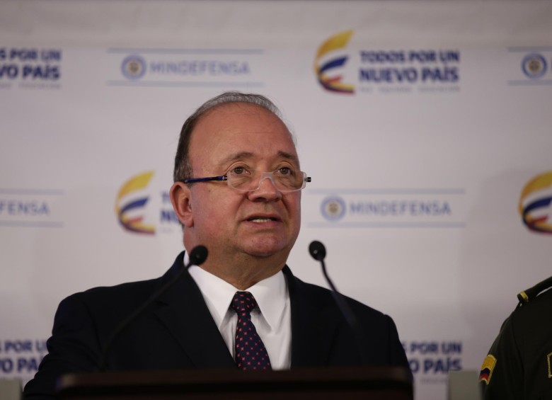 El ministro de Defensa, Luis Carlos Villegas, hizo un balance de los homicidios durante 2017. FOTO: Colprensa