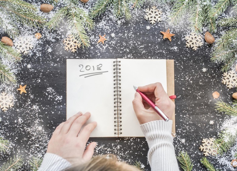 Tenga en cuenta estos consejos a la hora de construir su lista de propósitos para 2018. FOTO Sstock