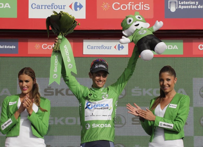Chavito fue segundo del Giro de Italia y tercero en la Vuelta a España en la temporada 2016. FOTO ARCHIVO