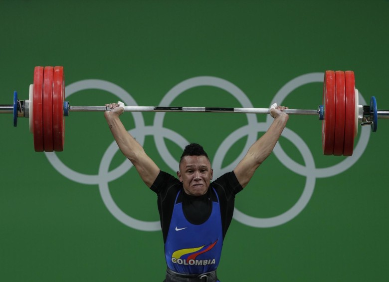 Luis Javier Mosquera, otra esperanza de medalla que tiene Colombia en Tokio-2020. FOTOs archivo colprensa