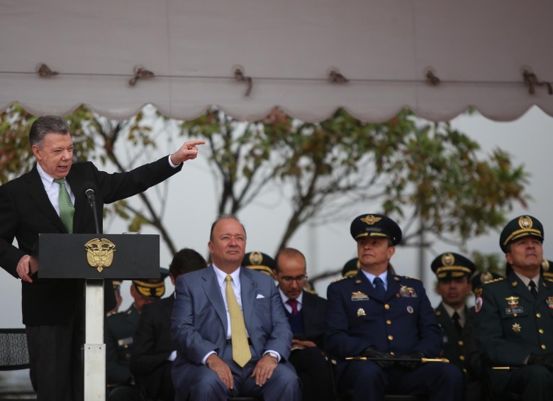Juan Manuel Santos, presidente de Colombia. FOTO COLPRENSA