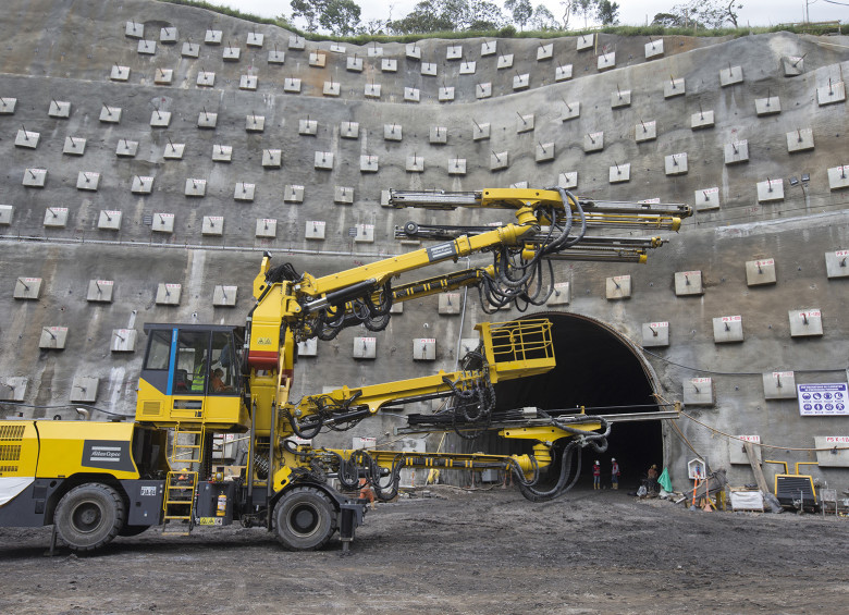 Esta obra es el proyecto de infraestructura vial más importante en la historia de Antioquia. FOTO JUAN ANTONIO SÁNCHEZ OCAMPO