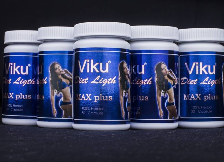 El Invima precisó que tanto Viku Diet Light Max Plus como Viku Diet Light Max no cuentan con registro sanitario. FOTO COLPRENSA