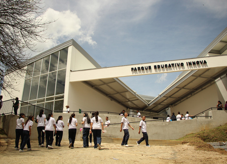 Parque educativo Innova, de Girardota, inaugurado el pasado 29 de julio. Foto cortesía