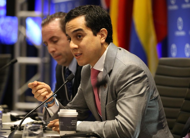Federico Hoyos, el congresista más joven del Centro Democrático. FOTO CORTESÍA