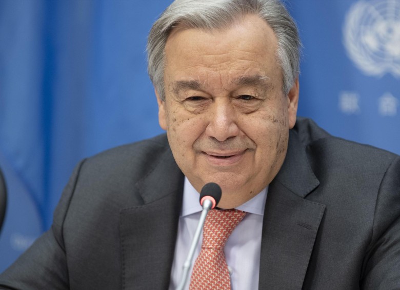 Antonio Guterrez, secretario general Naciones Unidas.
