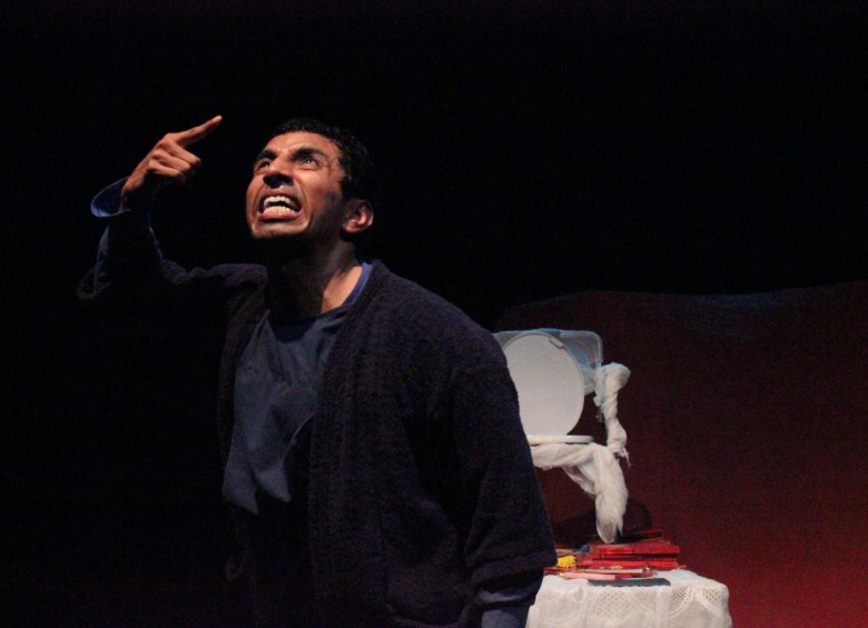 La rebelión de los sueños, obra de Vichama Teatro (Perú), inspirada en César Vallejo. FOTO cortesía