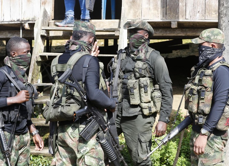 El frente Resistencia Cimarrón ahora está en Chocó. FOTO MANUEL SALDARRIAGA