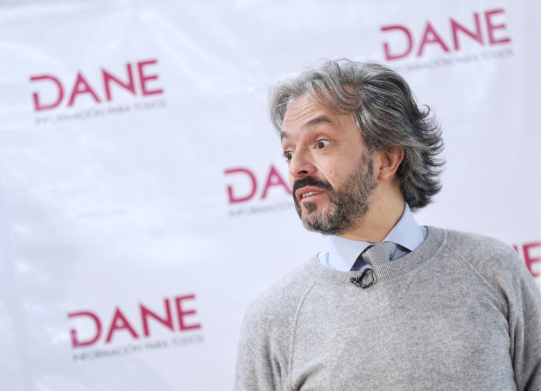Juan Daniel Oviedo, director del Dane. FOTO COLPRENSA 