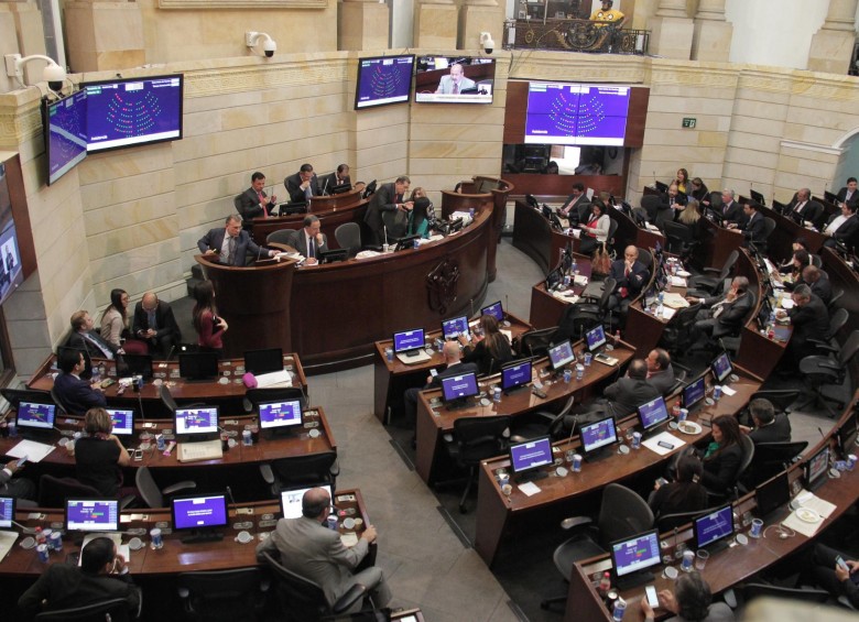 El pasado 7 de diciembre las curules para los afectados por el conflicto armado se hundieron en el Senado. FOTO: Colprensa