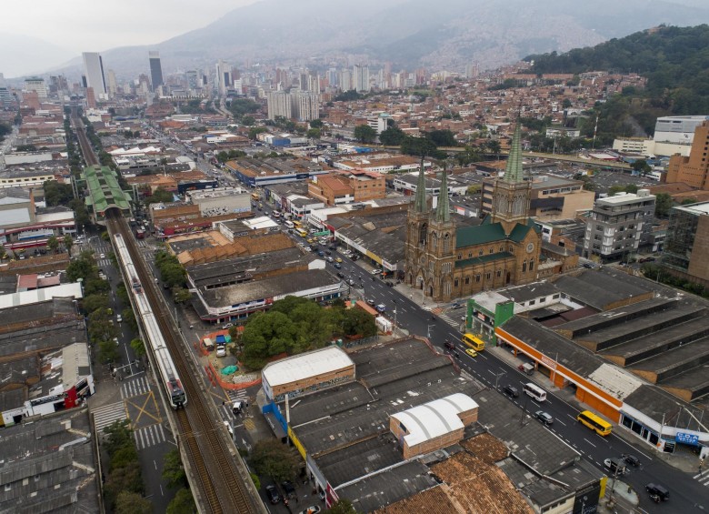 En zona central de Medellín, este barrio tiene potencial para espacios con enfoque cultural y artístico, desarrollados con apoyo del sector privado. FOTO eSTEBAN vANEGAS