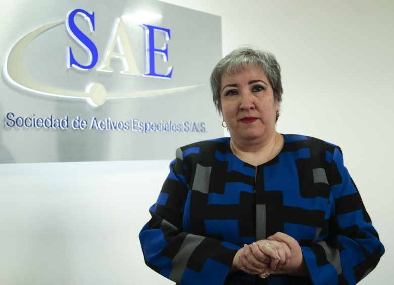 María Victoria Torres Directora de S.A.E. Sociedad de Activos Especiales. FOTO ARCHIVO COLPRENSA