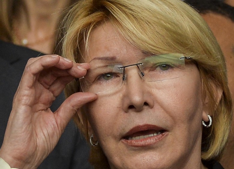 Luisa Ortega, exfiscal general de Venezuela. FOTO: AFP 