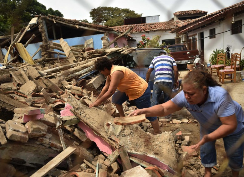 En el estado de Chiapas, 1.700 viviendas quedaron destruidas por el terremoto de 8,2 grados. 